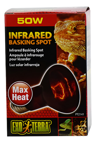 4 Foco Infrarojo 50 Watts Exo Terra Envio Incluido