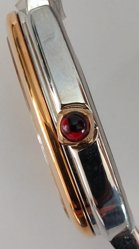 Reloj Bnlgr Mod. Serpentie Seduttorie Dama Correa Oro Rosa/plata Bisel Oro Rosa Caratula Verde (Usado)