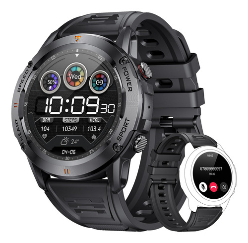Fomilitary Smart Watches For Men,1.39 Hd Fitness Tr.
