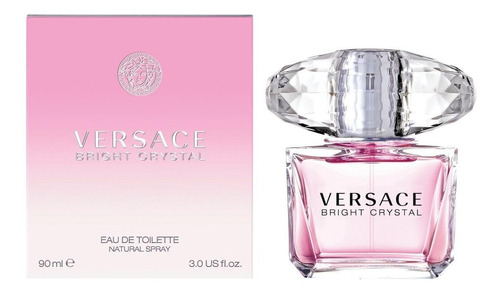 Versace Bright Crystal Edt 90 ml Para Mujer  