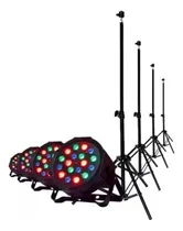 Comprar Kit X8 Luces Proton + Tripodes Iluminacion Escenarios Fiesta