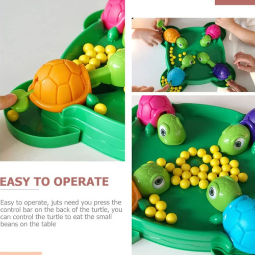 Juego De Mesa De Juguetes Educativos For Niños Turtle Eatin