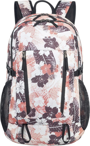 Mochila Senderismo Impermeable Tomule - Flores Rosas