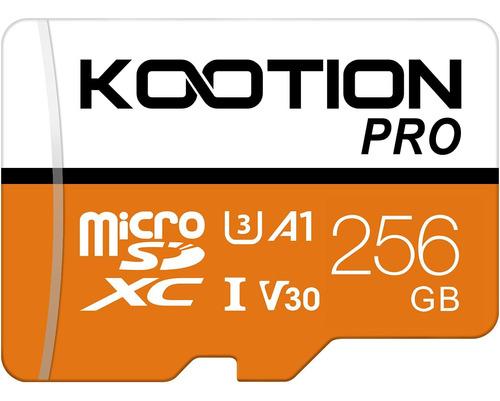 Kootion Tarjeta Micro Sd De 256 Gb Tarjeta U3 Ultra Tf De 25