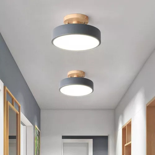 Led Lámpara De Techo Moderna Ø18cm 3 Colors Para Habitacion