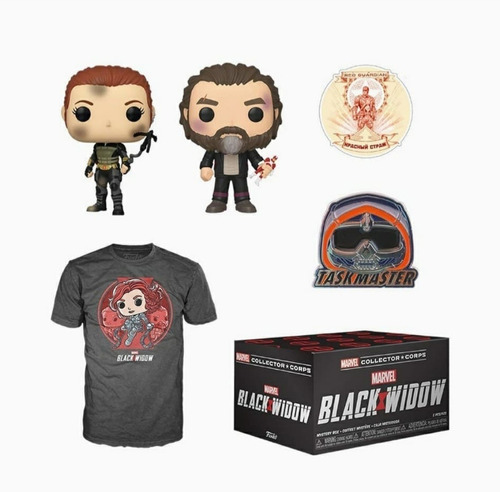 Funko Marvel Black Widow Caja Limitada Coleccionables Corps