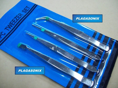 Imagen 3 de 9 de Kit 4 Pinzas De Punta Para Cerrajeria Plagasonix Bruselas
