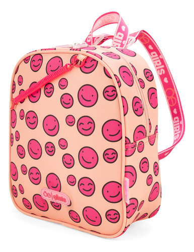 Bolsa Niñas Backpack Cloe Evenli Mediano Color Rosa