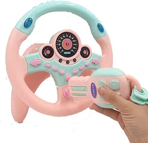 Volante Didáctico Musical Infantil Simulación De Conducción