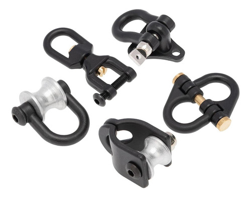 Remolques De Cabrestante Para Automóviles Grilletes Negro