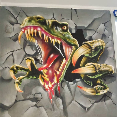 Imagen 2 de 9 de Graffiti Murales Infantiles Eventos No Plotter