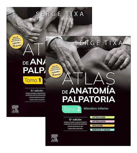 Tixa. Atlas De Anatomía Palpatoria (2 Vol) - Aa.vv.