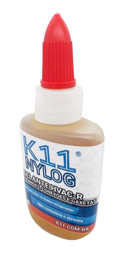 Imagem 3 de 6 de Selante K11 Nylog Veda Conexões Flanges E Gaxetas 30ml
