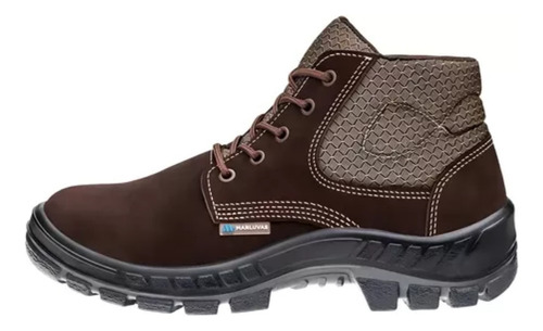 Bota Botina De Segurança Coturno Masculina Marluvas Com Ca