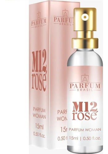 Perfume M12 Rose Woman 15ml - Parfum Brasil