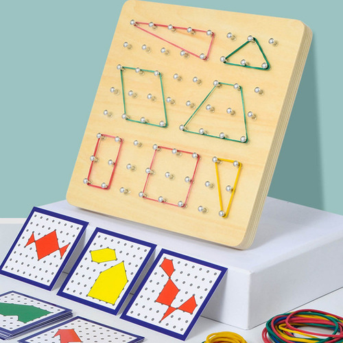Juguete Educativo Gráfico H Block Board Para Niños Geoboard