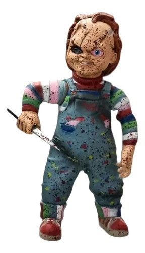 Figura De Acción De Terror Chucky Con Cuchillo O Pistola 