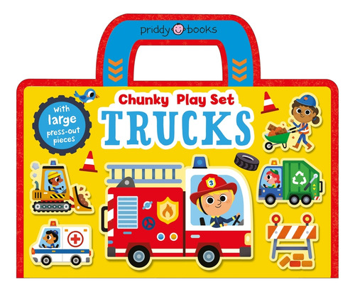 Chunky Play Set Trucks, De Priddy, Roger. Editorial Priddy En Inglés, 2024