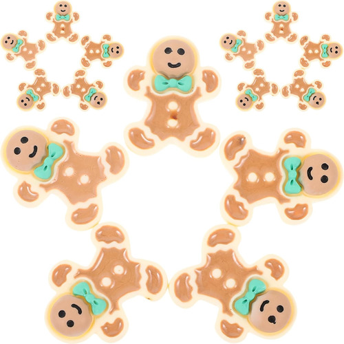 Adornos En Tarro De Jengibre, Galletas De Resina, Pan De Jen