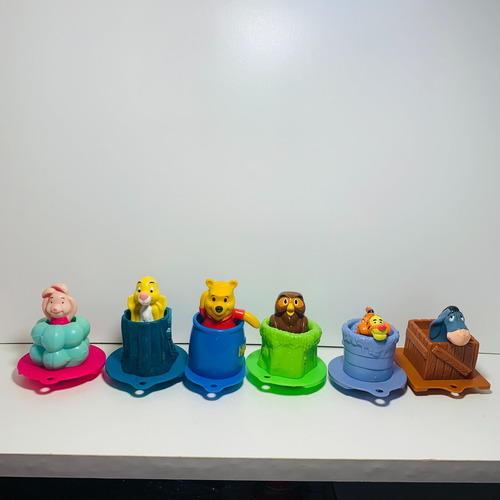 Winnie Pooh Tren Mcdonalds 1999 Colección Completa (Usado)