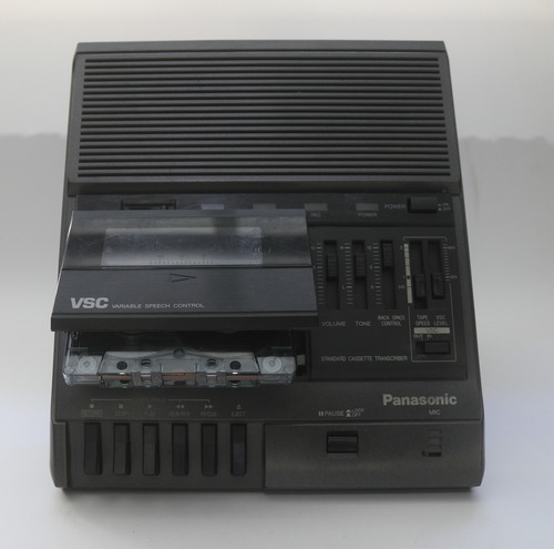 Panasonic Grabadora De Cassette Analógico/transcriptor Rr830 (Usado)