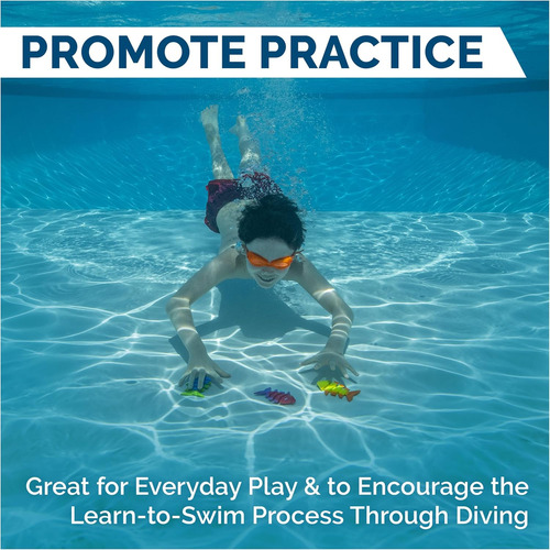 Juguetes De Buceo En Piscina Con Forma De Pez Swimways Fish