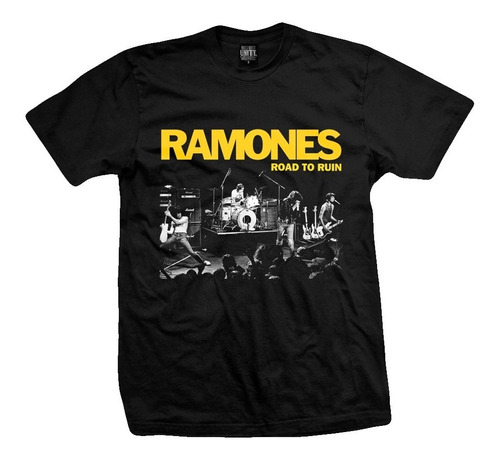 Remera Ramones - Road To Ruin