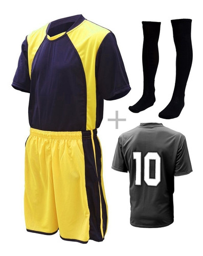 Jogo De Uniforme Completo Futebol Futsal Volei Corrida Fit