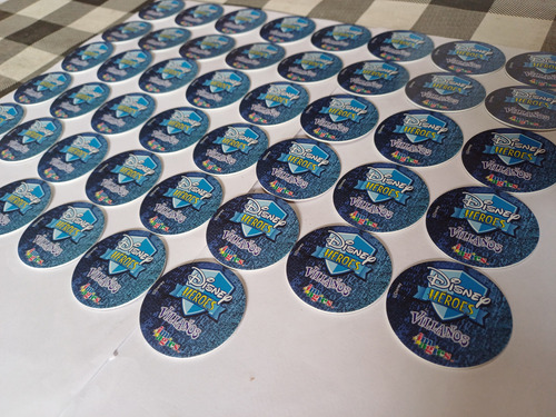 Coleção Completa Tazos Disney Heroes E Villanos (Usado)