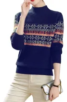 Comprar Sweaters Semi De Lana Folclore De Cardigan Milena 