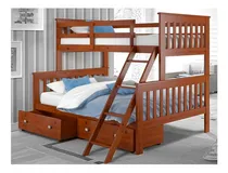 Comprar Litera Rainer Nogal Twins Piezas Camas Muebles Litera