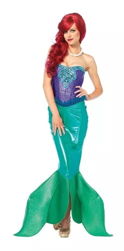 horizonte Referéndum Frente al mar Disfraz Talla L (grande) Para Adulto De Sirenita Ariel | Envío gratis