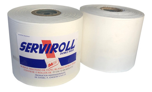 Bobinas Jumbo De Papel Tissue 2 Ply + Servibox De Regalo