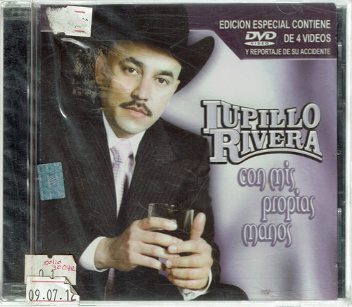 Lupillo Rivera En Las Cantinas Cd+ Dvd Con 4 Videos