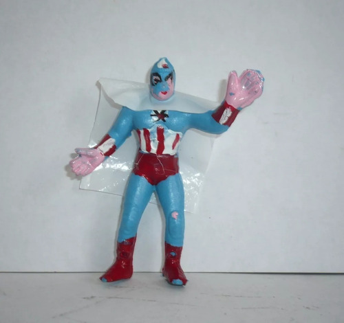 Luchador Batman Spiderman Santo Juguete Lucha Libre Bootleg