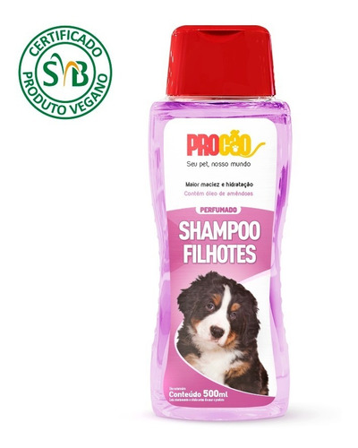 Shampoo Para Perros Cachorros Procao 500ml