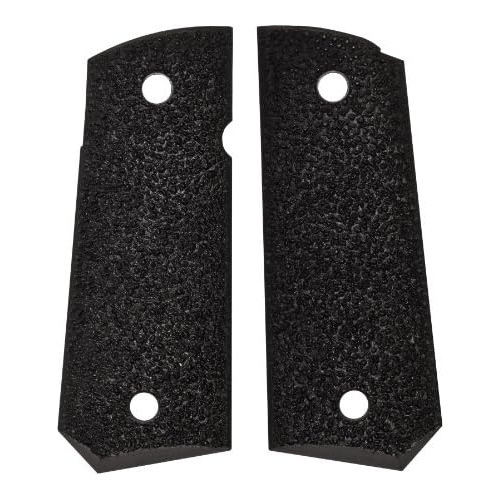 Xtro Grip, Fits 1911 Officer's Frame, Tapered Butt, Bla...