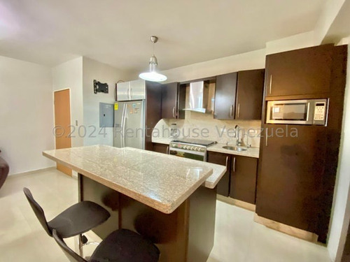 Impecable Apartamento En Venta Amoblado Urb. Base Aragua Resd. Oasis 24-24276 Ap.