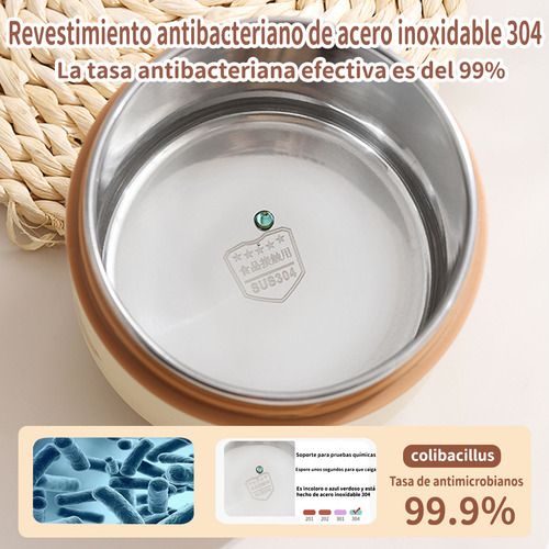 Loncheras Box Fiambrera De Acero Inoxidable 304 Con Bolsa Aislante Fiambrera De 2 Capas Fiambrera Dedoble Almuerzo Box, Loncheras Bento 1240 Ml
