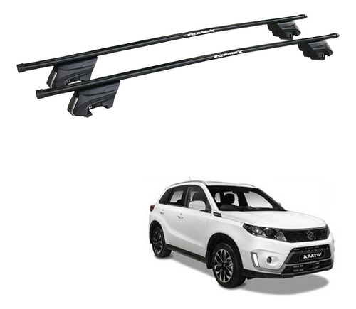 Rack Bagageiro Eqmax Beta Preto Suzuki Vitara 2019