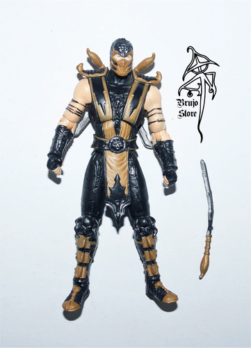 Figura Videojuego Mortal Kombat Scorpion S2 10cm Brujostore