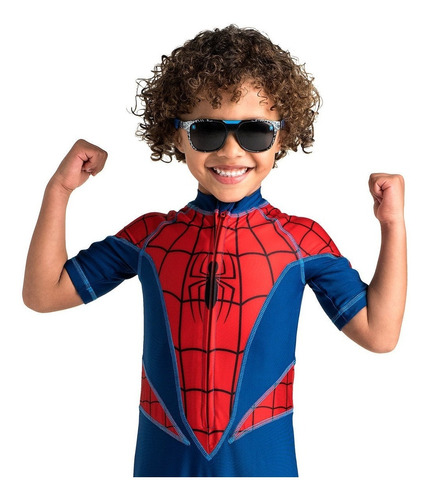 Lentes De Sol Niños Uva Uvb Spiderman Hombre Araña Disney
