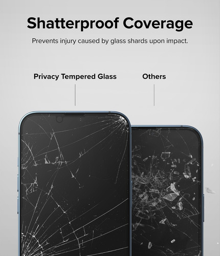 Imagen 8 de 9 de Vidrio Templado Privacy Para iPhone 14 Plus 6.7 Ringke Spy