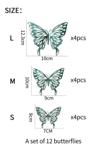Mariposas Decorativas 3d