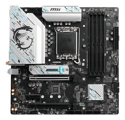 Tarjeta Madre Msi B760m Gaming Plus Wifi Lga 1700 Ddr5 M.2