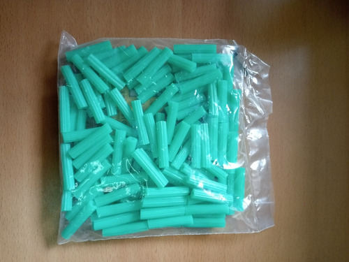 Paq.ramplug Verde 1 1/2 - 1/4 (100unidades) Marca Dienplex