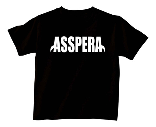 Remeras Infantiles Asspera Metal |de Hoy No Pasa| 1 V