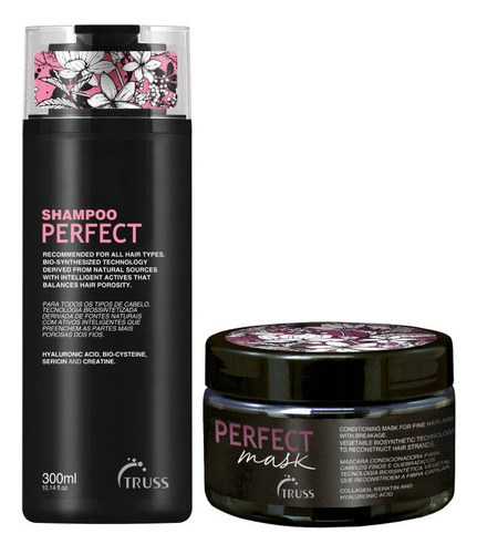 Kit Truss | Perfect | Shampoo Y Mascara Todo Tipo De Cabello