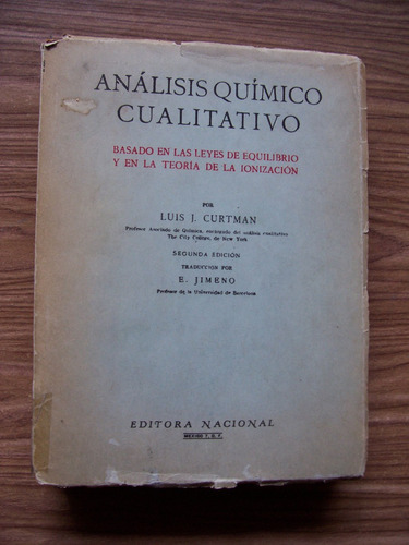 Análisis Químico Cualitativo-equilbri-ionización-curtman-rm4