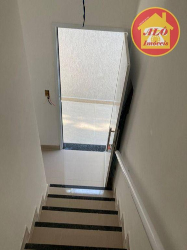 Imagem 10 de 30 de Casa Com 2 Dormitórios À Venda, 56 M² Por R$ 250.000,00 - Canto Do Forte - Praia Grande/sp - Ca1416